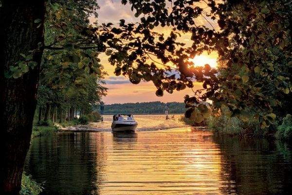 Storkower See und Kanal zum Scharmützelsee