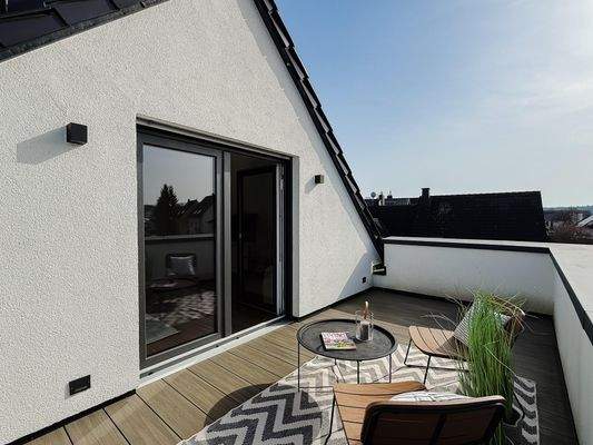 Dachterrasse für gemütliche Abendstunden