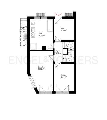 Grundriss Obergeschoss