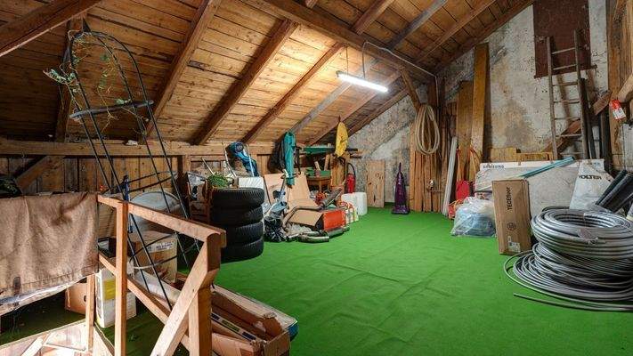 Schuppen - Obergeschoß