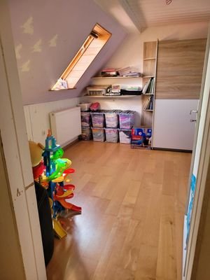 Kinderzimmer im Dachgeschoss