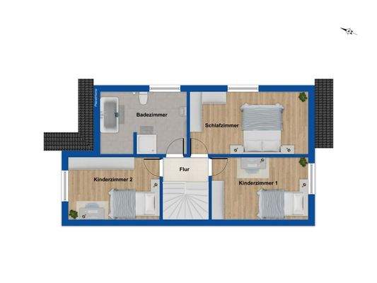 Grundriss Obergeschoss