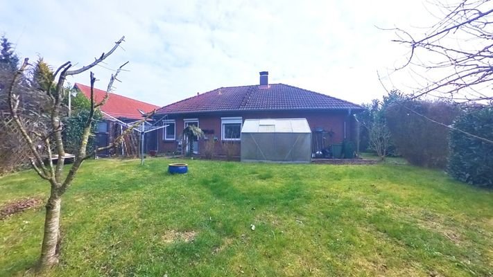 Garten - Ansicht aus Norden