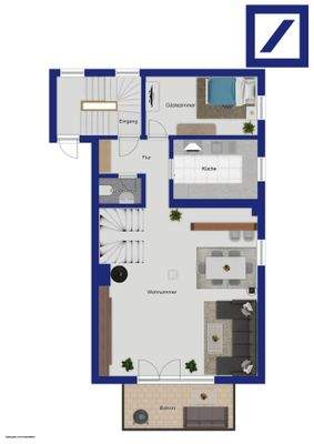 Grundriss Obergeschoss