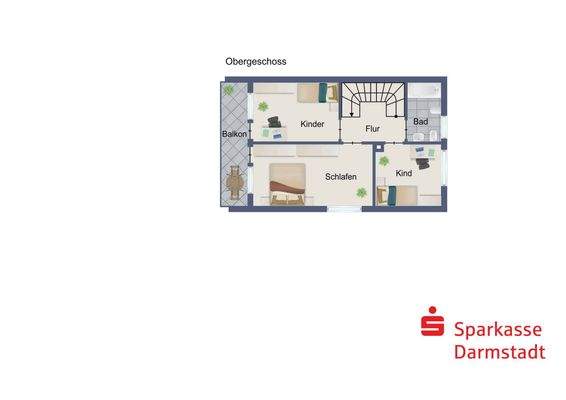 Grundriss Obergeschoss