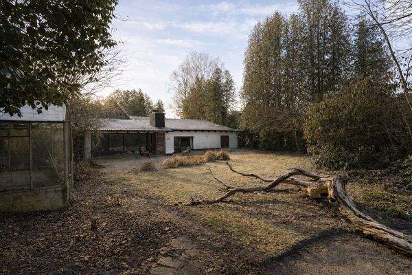 Rückseite des Hauses