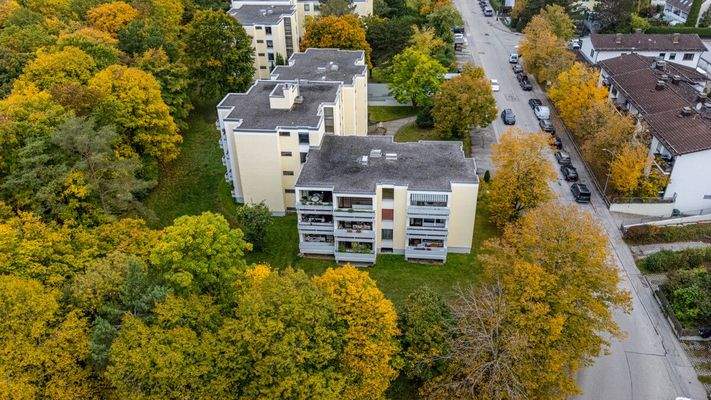 Ostansicht des Gebäudes