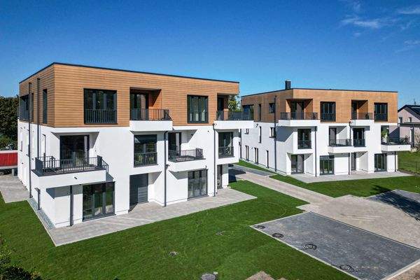 Rückansicht Häuser