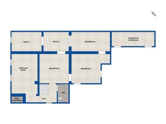 Grundriss Kellergeschoss