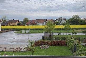 Ausblick Balkon