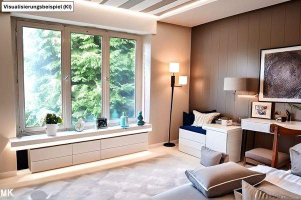 Homestaging Zimmer Obergeschoss