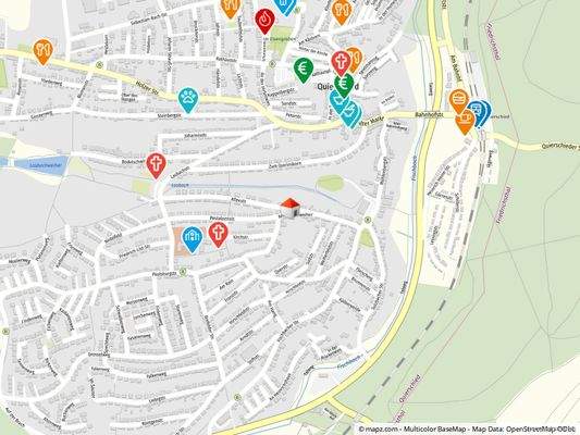 Geolyzer Kartenausschnitt