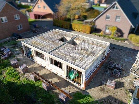 Blick auf die Immobilie