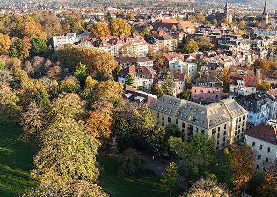 Luftbild Kurpark Bad Cannstatt
