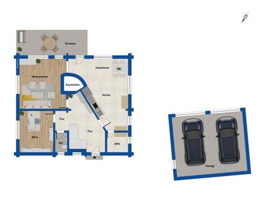 Grundriss Erdgeschoss