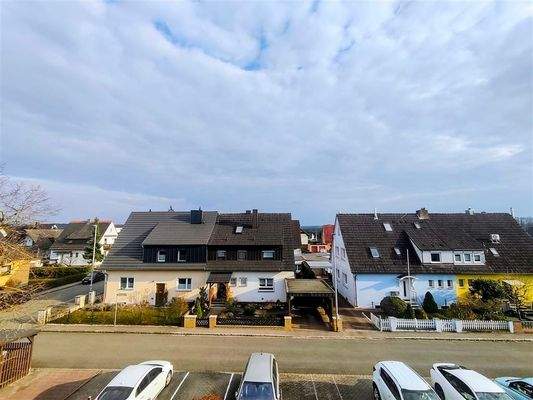 Ausblick vom Balkon aus