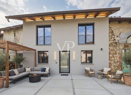 Rendering secondo rustico facciata 