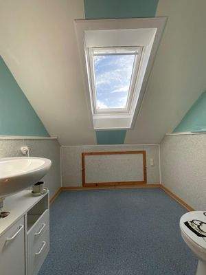 WC im Dachgeschoss