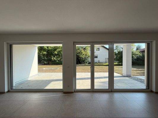 Wohnbereich, große Terrasse