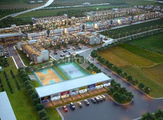 Real Estate in a Complex Near Long Beach in İskele North Cyprus