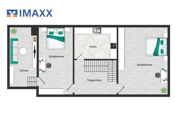Grundriss 1.Obergeschoss