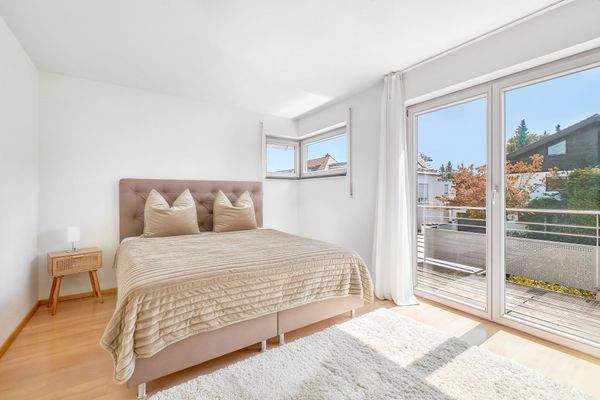 Master-Schlafen mit Balkon