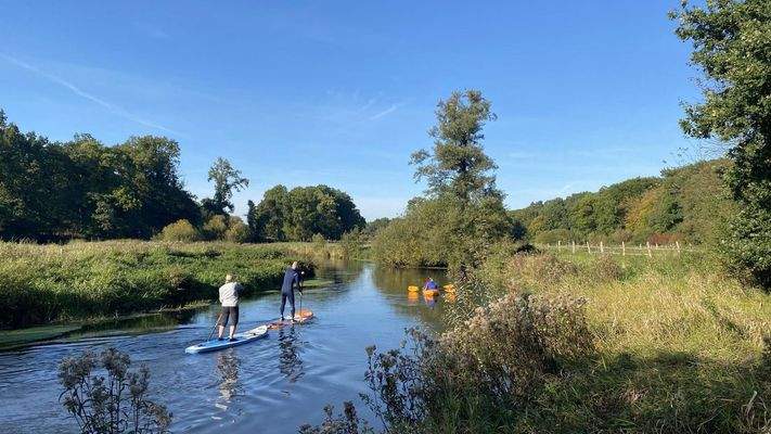 Eigenes Ufer an der Ilmenau