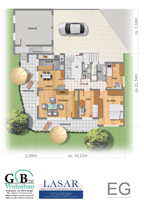 Grundriss Erdgeschoss