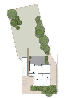 Erdgeschoss und Aussenbereich