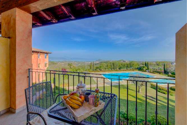 Terrasse mit Aussicht