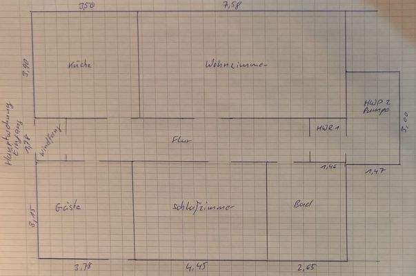 Grundriss (Haupthaus)