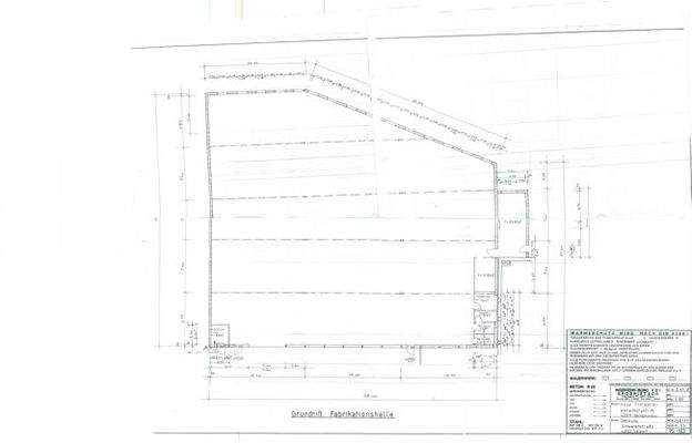 Grundriss Gewerbehalle Velbert_Schwanenstr. 48a