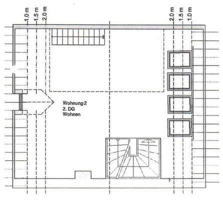 Grundriss zweite DG-Ebene