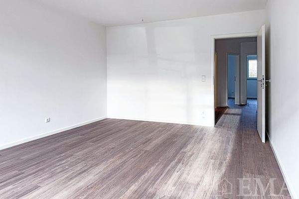 Blick vom Wohnzimmer