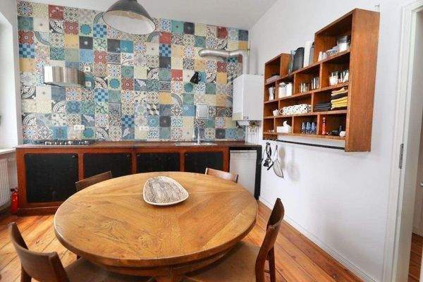 Küche und Essbereich