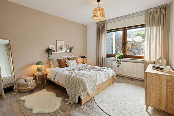 Schlafzimmer illustriert