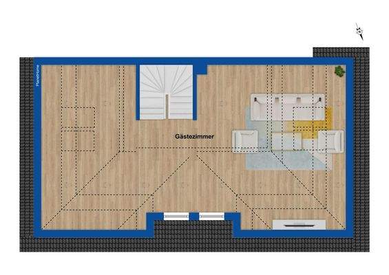 Grundriss Dachgeschoss