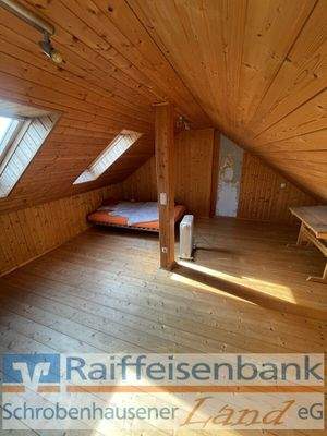 ausgebauter Dachgeschoss als Jugendzimmer