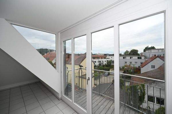 Balkon Richtung Süden