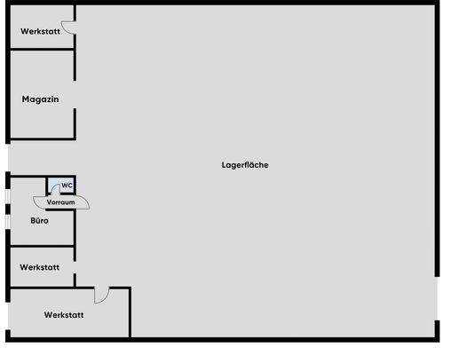 Grundriss ohne Maßstab