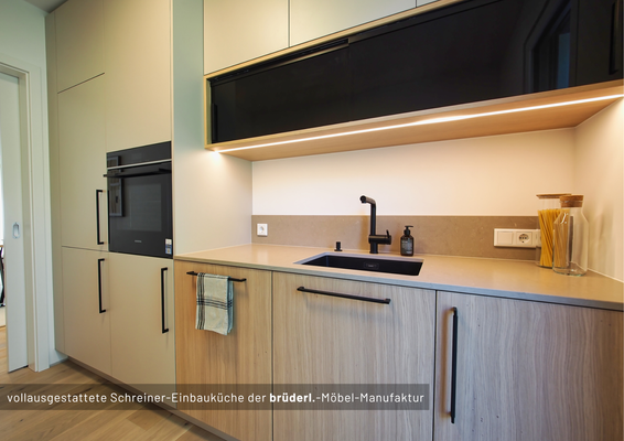 Individualisierbare Schreiner Küche