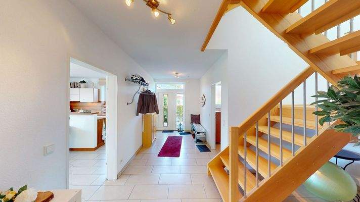 Heller Eingangsbereich