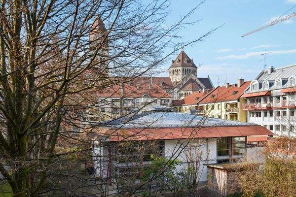 Einmaliger Blick vom Balkon