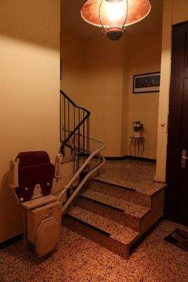 Treppenlifter - Treppenhaus