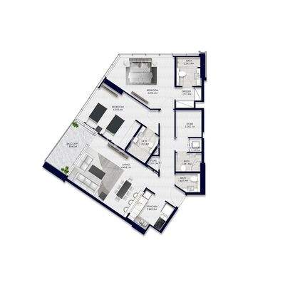 Luxury Sea View Apartments with Private Pool in Abu Dhabi