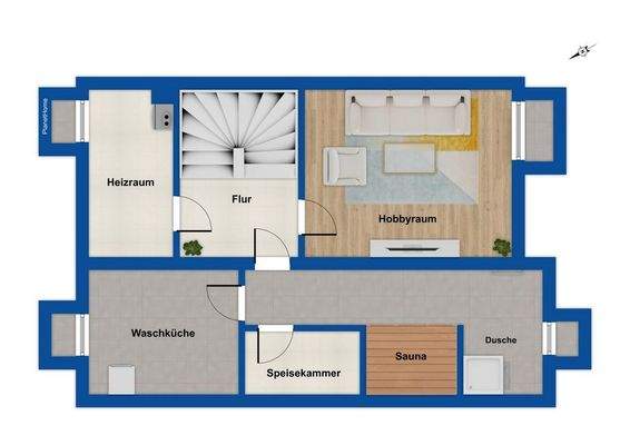 Grundriss Kellergeschoss