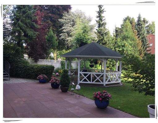 Terrasse vorm Pavillion