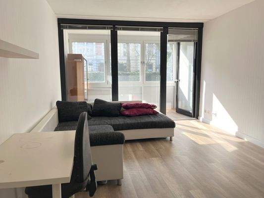 Wohnzimmer mit Wintergarten