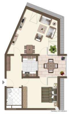 Grundriss ETW Nr. 35