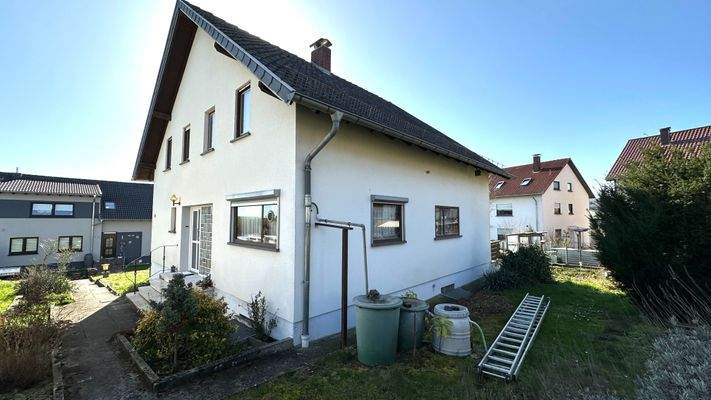 Eingangs- und Rückseite